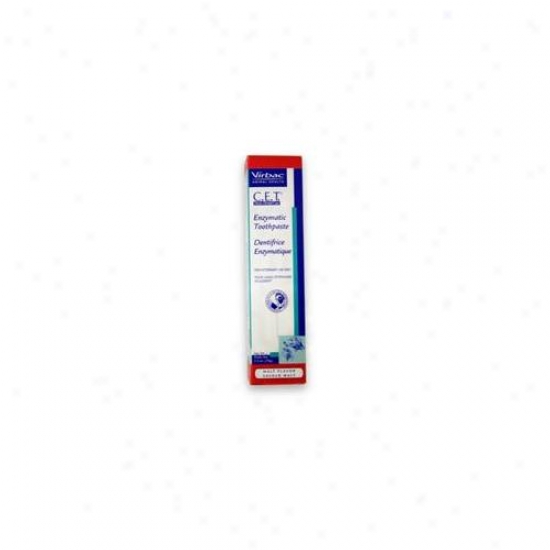 Virbac 018vr-cet102 C. E. T.  Toothpaste - Enzymatic, Malt Flavor, 70 G