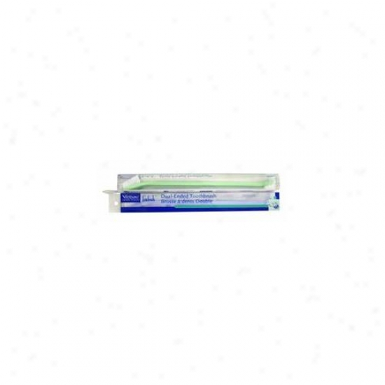 Virbac 018vr-cet305 C. E. T.  Toothbrush - Dual Ended