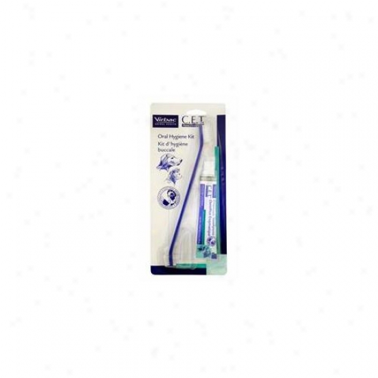 Virbac 018vr-cet401 C. E. T.  Toothbrush - Oral Hygeine Kit - 401