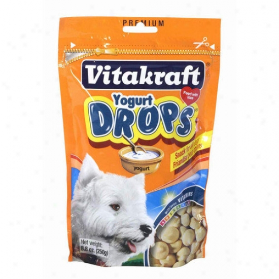 Vitakraft Yogurt Drops For Dog Entertain