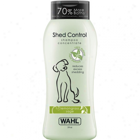 Wahl Shed Control Pet Shampoo Concentrate, 24 Oz
