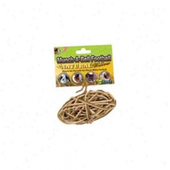 Ware Mfg.  Inc.  03160 Natural Munch-a-bell Football