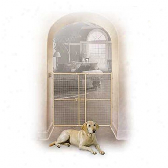 Wood/mesh Pet Gate