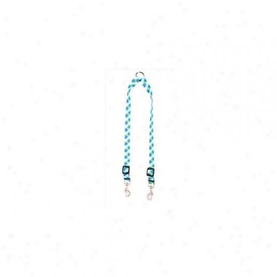 Yellow Dog Design Bga1009 Blue An dGreen Argyle With Stripes Coupler Lead - Means