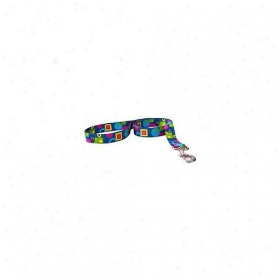 Yellow Dog Design B1g105ld 3/4 Inch X 60 Inch Blue Geometric Lead