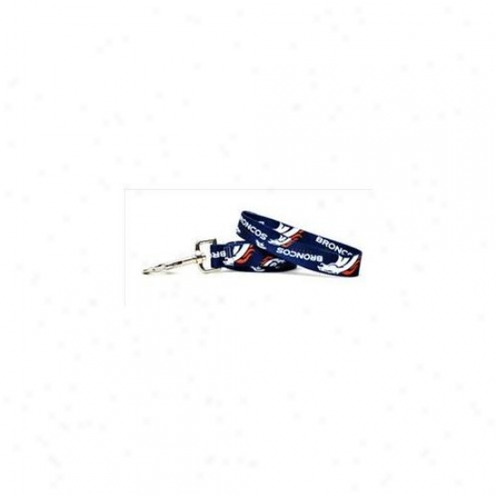 Yellow Dog Design Brnc105ld Denver Broncos Lead - 3/4 Inch X 60 Inch