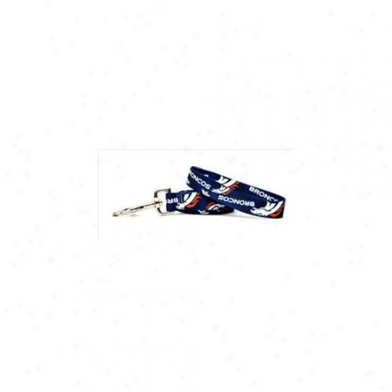 Yellow Dog Design Brnc106ld Denver Broncos Lead - 1 Inch X 60 Inch