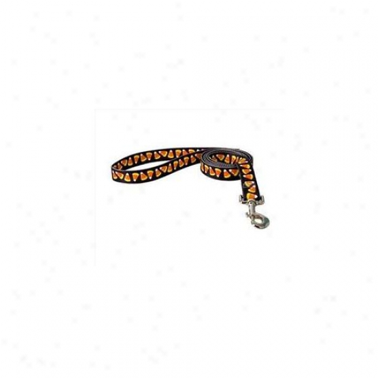 Yellow Dog Design Cc106ld Candy Corn Pink Lead - Large