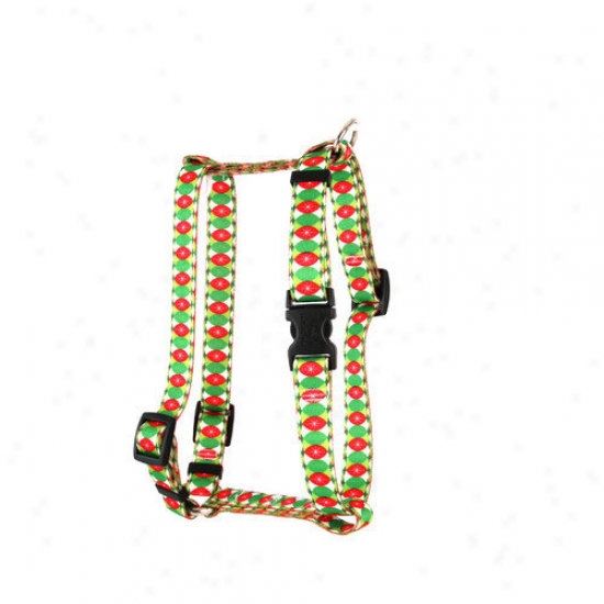 Yellow Dog Design Christmas Cheer Roman Harness