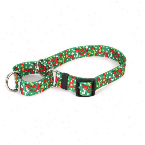 Yellow Dog Sketch Christmas Stockings Martingals Collar