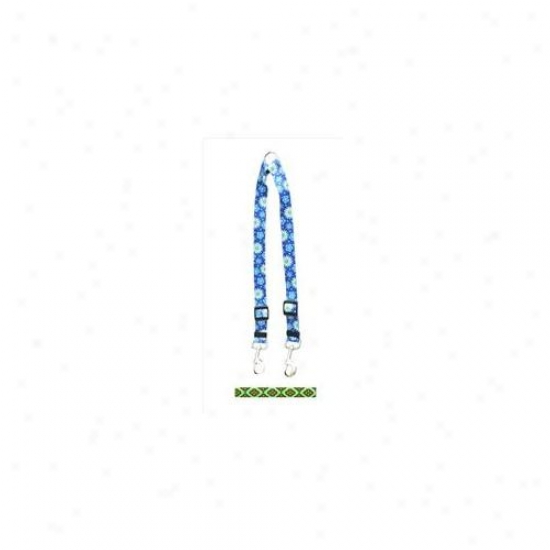 Yellow Dogg Design Clb110 Cleo Blue Coupler Lead - Lsrge