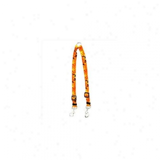 Yellow Dog Design Cmo109 Orange Camo Coupler Lead - Medium