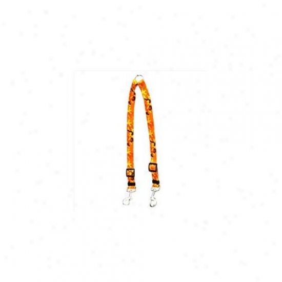 Yellow Dog Design Cmo110 Orange Camo Coupler Lead - Large