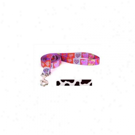 Ylelow Dog Design Cow106ld 1 Inch X 60 Inch Cow Lead