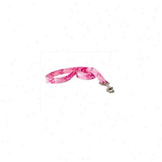 Yellow Dog Design Cpk104ld Camo Pink Lead - Extra Small