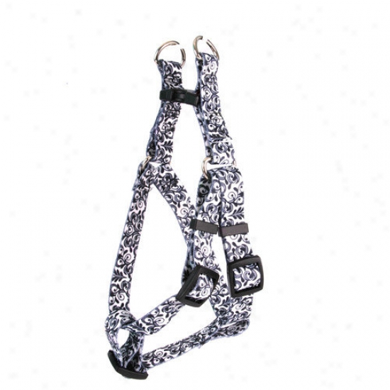 Yellow Dog Design Damask Step-in Harness
