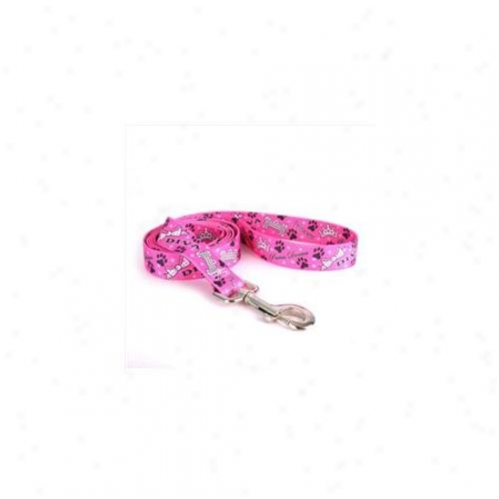 Yellow Dog Design Dvd106ld 1 Inch X 60 Inch Diva Dog Lead