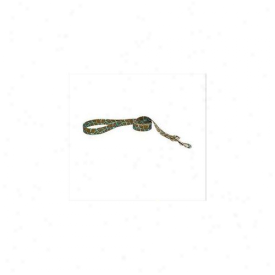 Yellow Dog Design Girt105ld 3/4 Inch X 60 Inch Giraffe Teal Lead