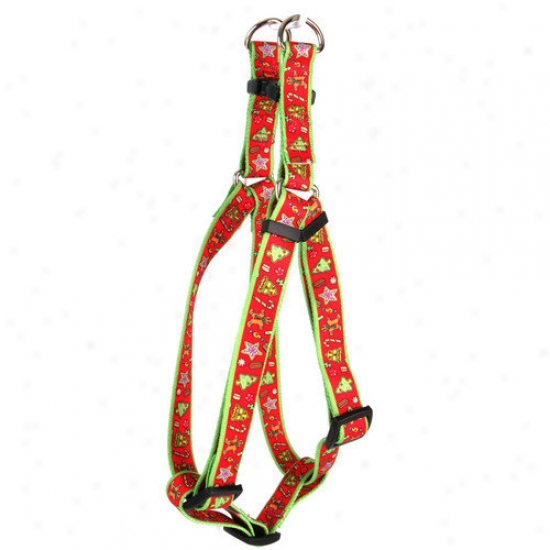 Yellow Dog Design Holiday Treats Step-in Harness