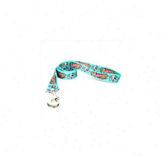 Yellow Dog Design Luvb106ld 1 Inch X 60 Inch I Luv My Dog Blue Lead