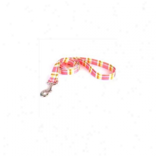 Yellow Dog Design Mdp106ld 1 Inch X 60 Inch Madras Pink Lead