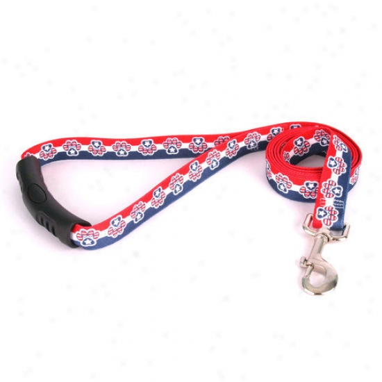 Yellow Dog Purpose Patriotic Paw Ez-lead