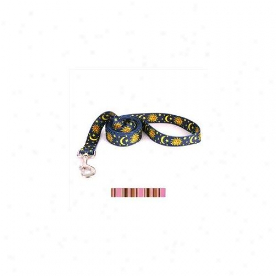 Yellow Dog Design Pkss106ld 1 Inch X 60 Inch Scallop And Brown Stripes With Scallops Lead