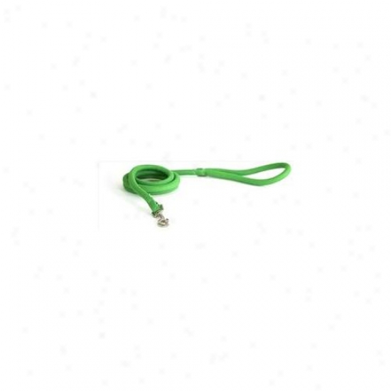 Yellow Dog Deaign Sgr138ld Spring Green Round Braided Lead - 3/8 Inch X 60 Inch