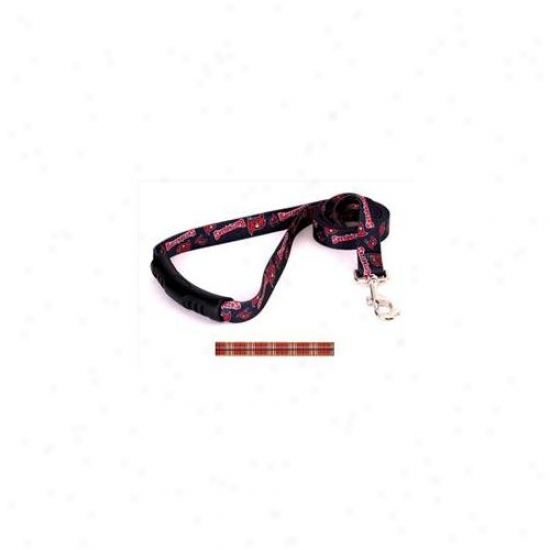 Yellow Dog Design Tr106ld-ez Tartan Red Ez-lead - 1 Inch X 60 Inch