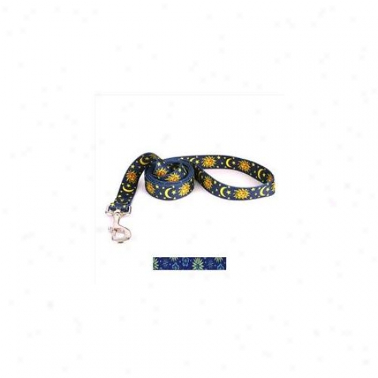 Yellow Dog Design Tsbs106ld Team Spirit Black And Silver Lead - 1 Inch X 60 Inch