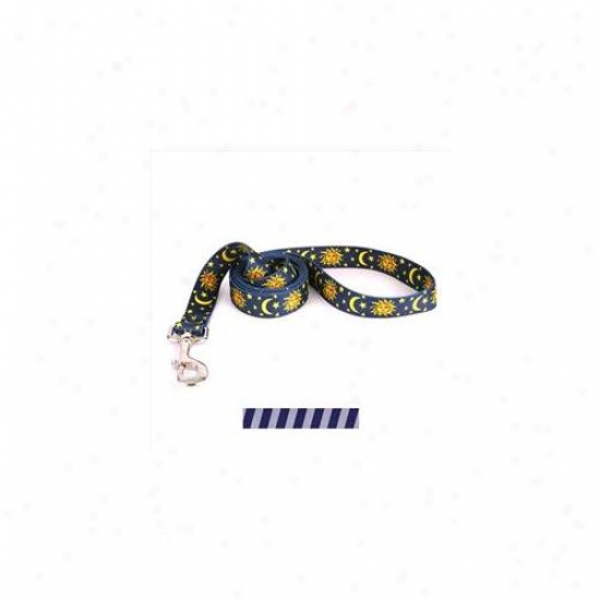 Yellow Dog Design Tsbus105ld Team Spirit Blue And Silver Pass - 3/4 Inch X 60 Inch