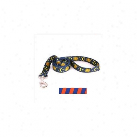 Yellow Dog Design Tsob104ld 3/8 Inch X 60 Inch Team Spirit Orange And Blue Lead