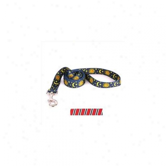 Yellow Dog Design Tsrbw104ld 3/8 Inch X 60 Inch Team Spirit Red, Black And White Lead