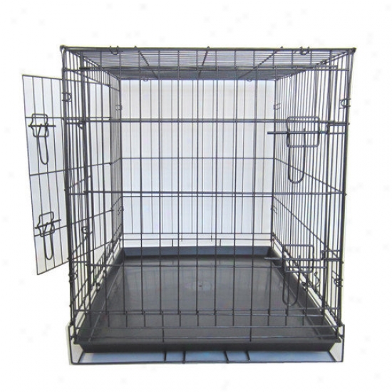Yml Double Door Dog Kennel Cage