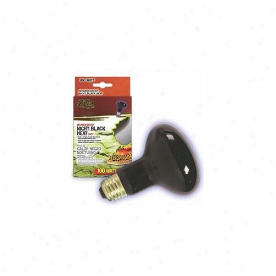Zilla - Spot Night Black Incandescent Bulb 100 Watt - 1O0009903