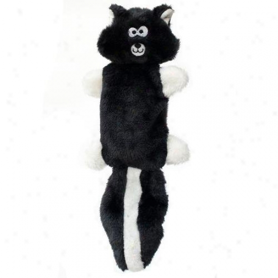 Zippypaws Zingy 3-squeaker No Stuffimg Plush Dog Toy ?skunk