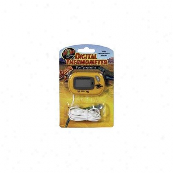 Zoo Med Laboratories - Thermometer For Terrariums - Th-24