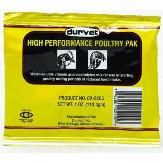 Durvet 002-2505 High Action Poultry Pak