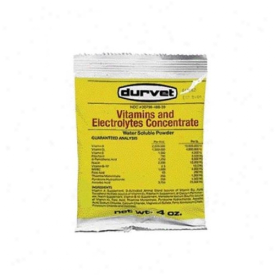 Durvet 02 Dth2501 Vitamins And Electrolytes Cobc