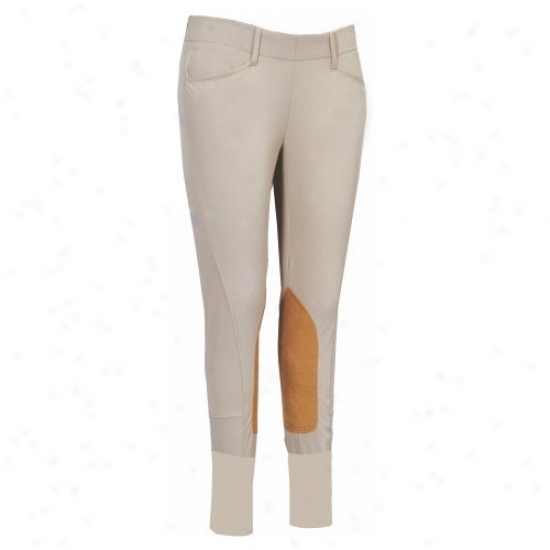 Equine Couture Childrens Coolmax Cham0ion Side Zip Breeches