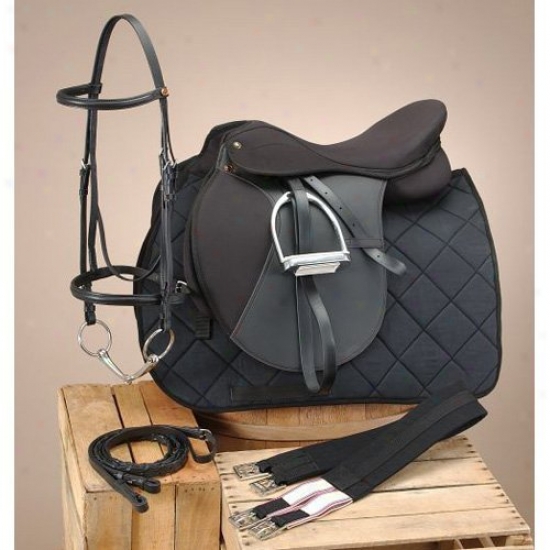 Equiroyal Wide Tree Pro Am All Purpose Saddle Package