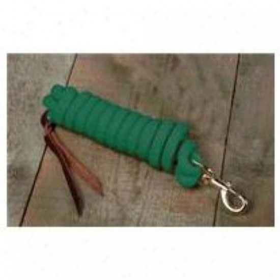 Hamilton Halter Bl58b Dg Braided Cowboy Rope Lead, Dark Unripe