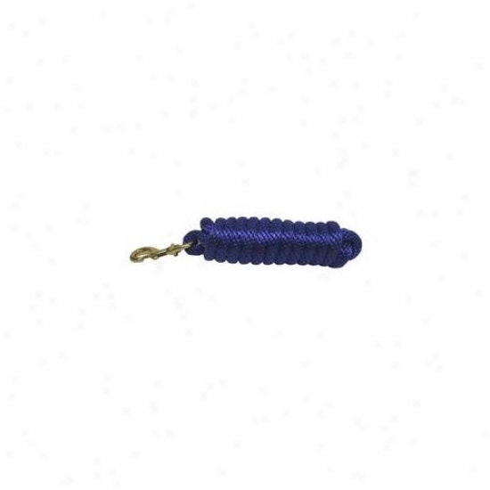 Hamilton Halter Company - Poly Lead By the side of Bolt Snqp- Purple 10 Feet - Pl58b Pu