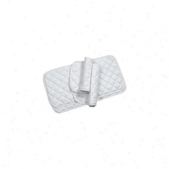 Imported Horse &supply - Quilted Leg Wrap- White 16 Inch - 174698