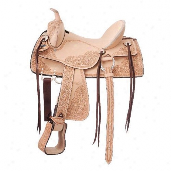 King Series Roma Old Time Hardseat Trail Saddle