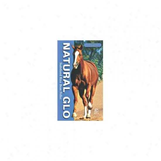 Manna Pro-natural Glo - Natural Glo Rice Bran Pellets 40 Pound - Natural Glo Pellet