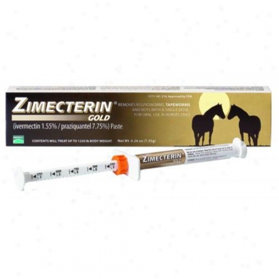 Merial 6001120 Zimecterin Gold Equine Dewormr