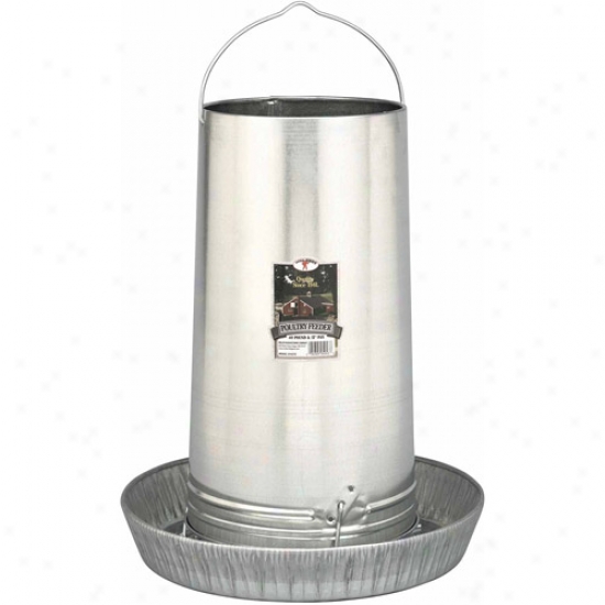 Miller Manufacturing 17" Galvanized Hanging Poultry Feeder Tubes