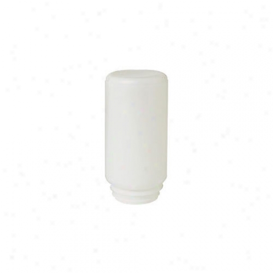 Miller Mfg Screw On Plastic Shake Poultry Feeder In White - 1 Quart