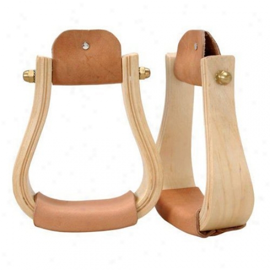 Royal King Hardwood Bell Stirrups